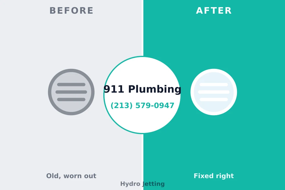 Before and after: plumbing repair Homosassa, FL